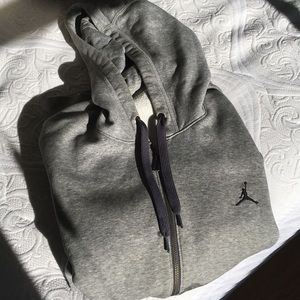 Jordan sweatshirt jacket long sleeve sz M